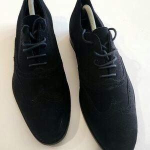 Geox Men's Dark Blue Oxford Shoes